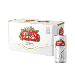 Cerveja Stella Artois Lata 269 ml com 8 unidades