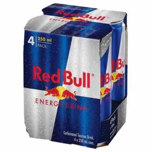 Energético Red Bull Lata 250ml com 4 unidades