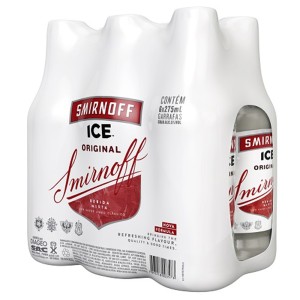 Smirnoff Ice Long Neck 275 ml com 6 unidades