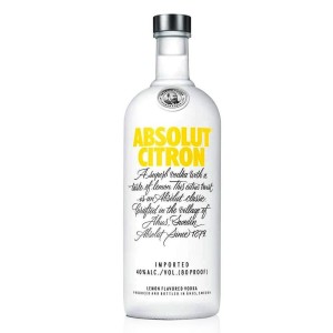 Vodka Absolut Citron 750ml