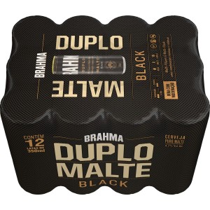 Cerveja Brahma Duplo Malte Lata 350ML 12X1