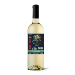 Vinho Branco Skull Chardonnay 750ML