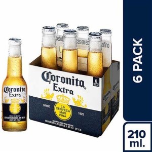 Cerveja Coronita 210ml - 6 Unidades