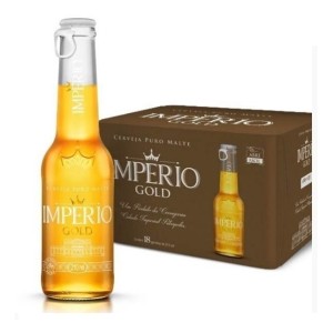 Imperio Gold Long Neck 330ml - 12 Unidades