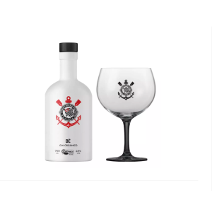 Kit Gin Bë  e Taça Corinthians Branco 750ml