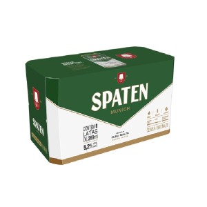 Cerveja Spaten Lata 269 ml com 8 unidades